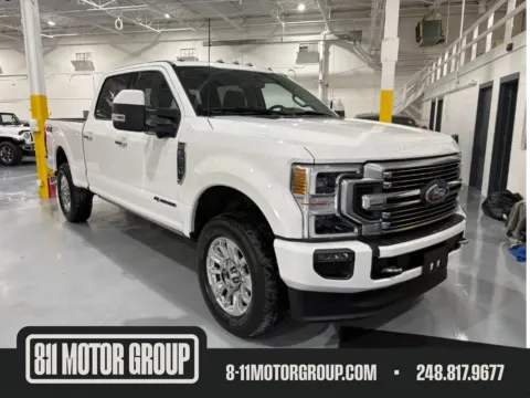 White 2022 Ford F-350 Limited for sale in Troy, MI