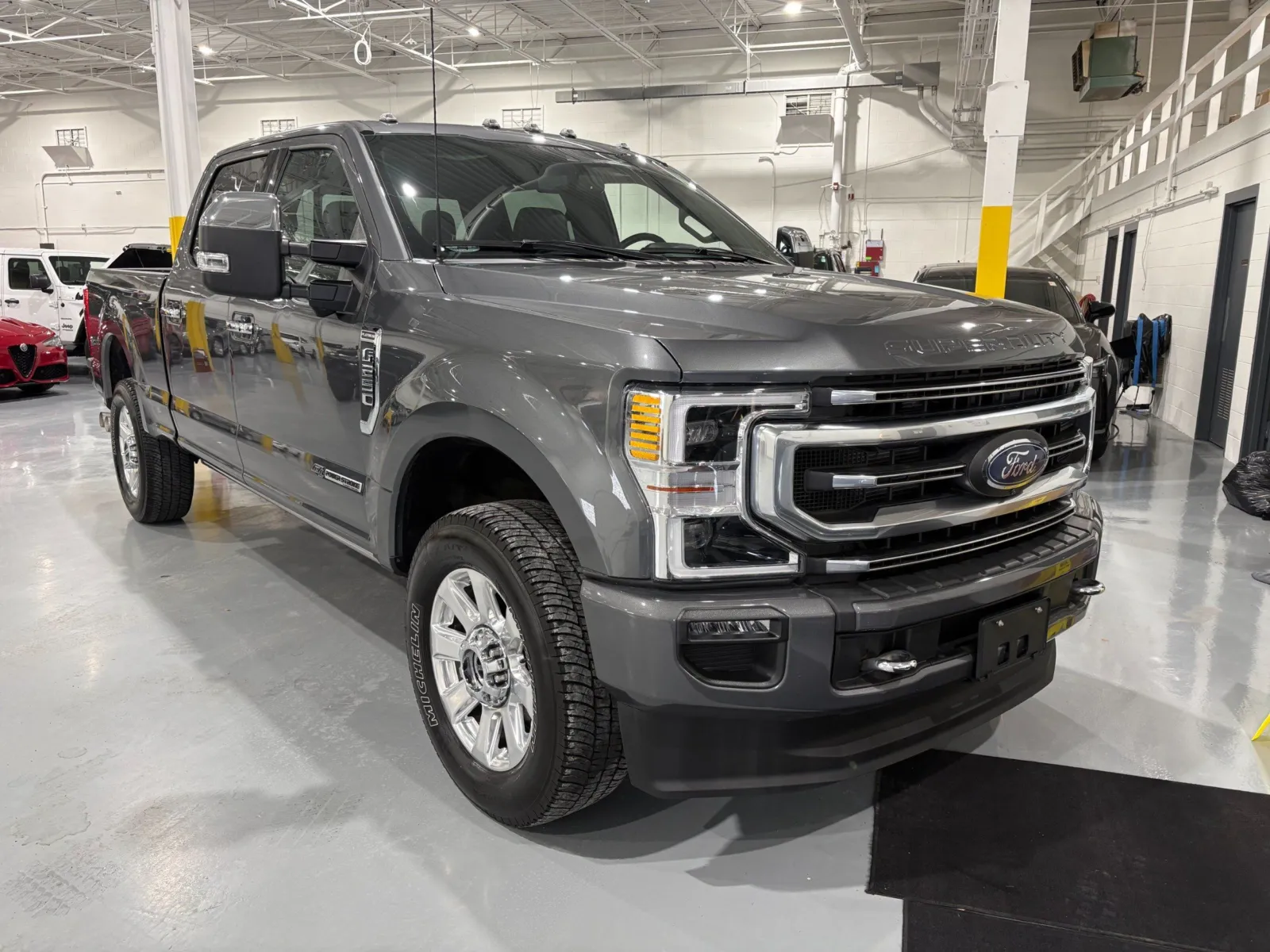 Gray 2022 Ford F-250 Platinum for sale in Troy, MI