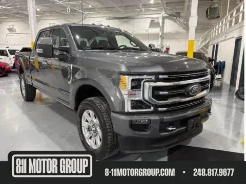 Gray 2022 Ford F-250 Platinum for sale in Troy, MI