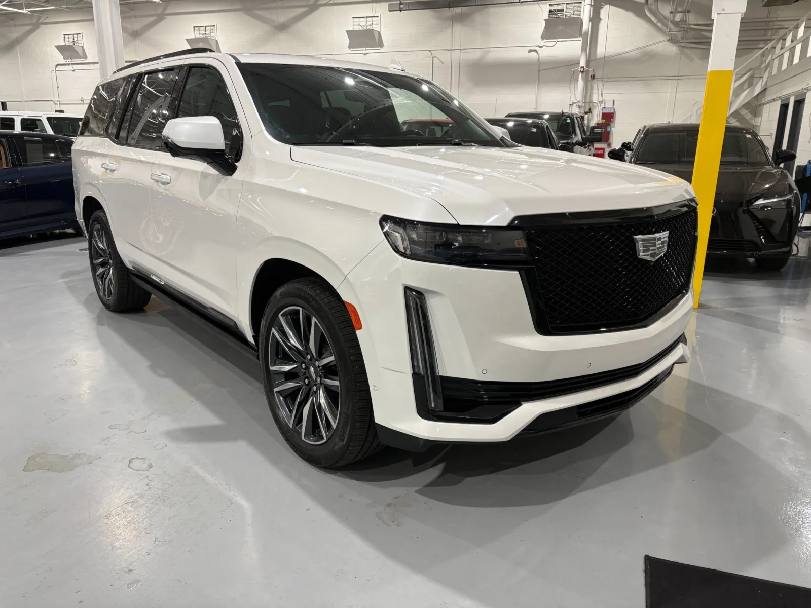 White 2021 Cadillac Escalade 4WD Sport for sale in Troy, MI