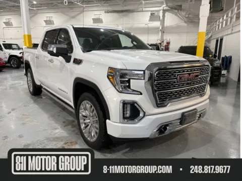 White 2019 GMC Sierra 1500 Denali for sale in Troy, MI