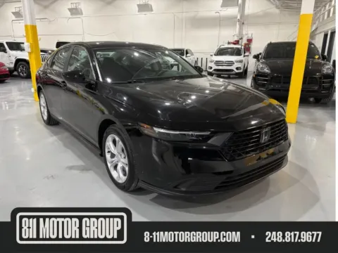 Black 2024 Honda Accord Sedan LX for sale in Troy, MI