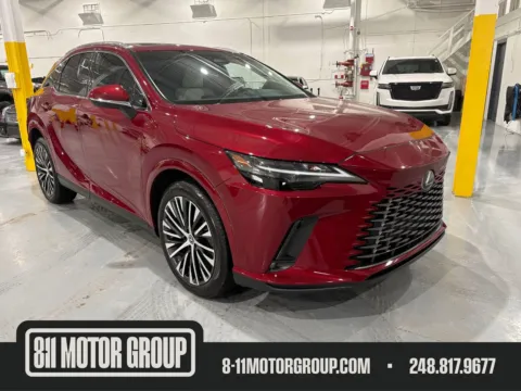 Red 2024 Lexus RX 350h Premium Plus for sale in Troy, MI
