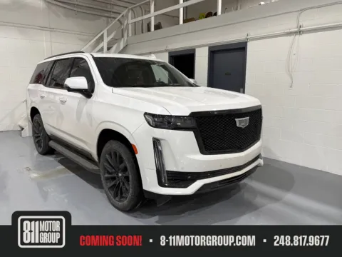 White 2024 Cadillac Escalade 4WD Sport for sale in Troy, MI