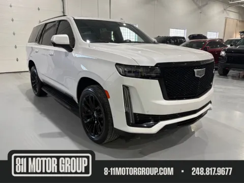 White 2024 Cadillac Escalade 4WD Sport for sale in Troy, MI