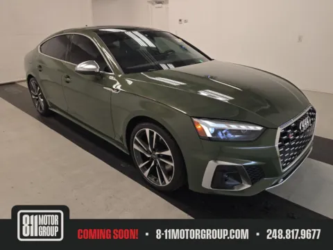 Green 2025 Audi S5 Sportback Premium TFSI quattro Tiptronic for sale in Troy, MI
