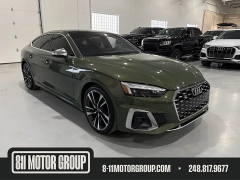 Green 2025 Audi S5 Sportback Premium Plus TFSI quattro Tiptronic for sale in Troy, MI