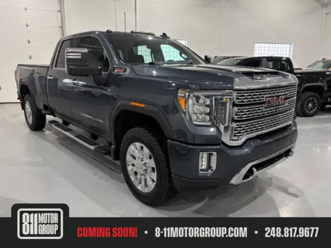 Gray 2020 GMC Sierra 3500HD 4WD Crew Cab Long Bed Denali for sale in Troy, MI