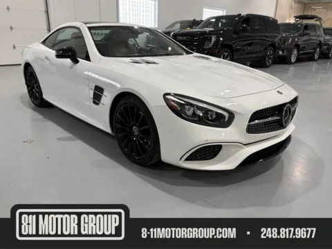 White 2020 Mercedes-Benz SL 450 for sale in Troy, MI