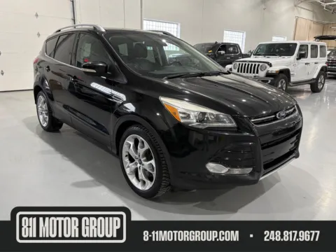 Black 2014 Ford Escape Titanium for sale in Troy, MI