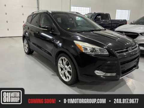 Black 2014 Ford Escape Titanium for sale in Troy, MI