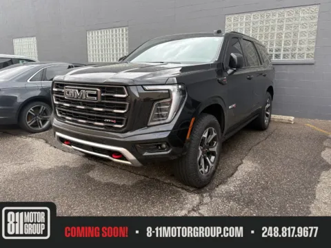 Black 2025 GMC Yukon 4WD AT4 Ultimate for sale in Troy, MI