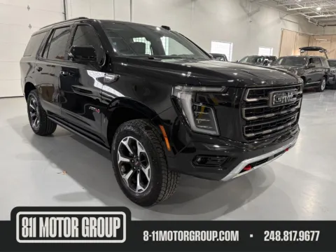 Black 2025 GMC Yukon 4WD AT4 Ultimate for sale in Troy, MI