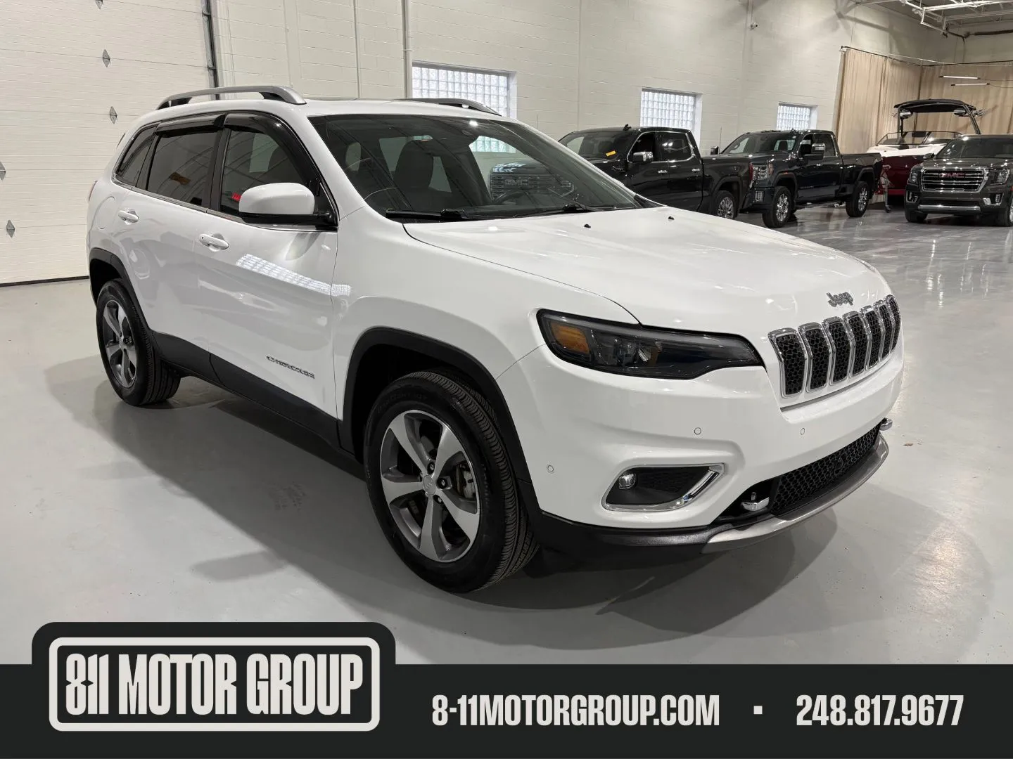 White 2021 Jeep Cherokee Limited 4x4 for sale in Troy, MI