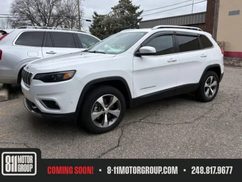 White 2021 Jeep Cherokee Limited 4x4 for sale in Troy, MI