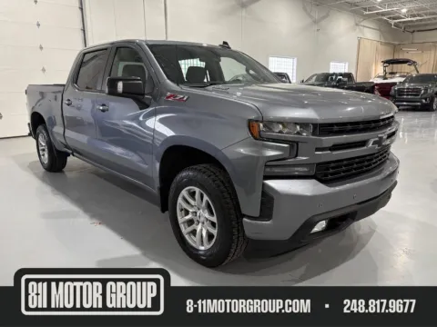 Gray 2022 Chevrolet Silverado 1500 LTD 4WD Crew Cab Standard Bed RST for sale in Troy, MI