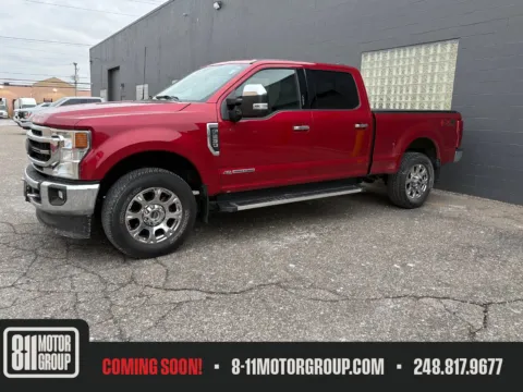 Red 2022 Ford F-250 LARIAT for sale in Troy, MI