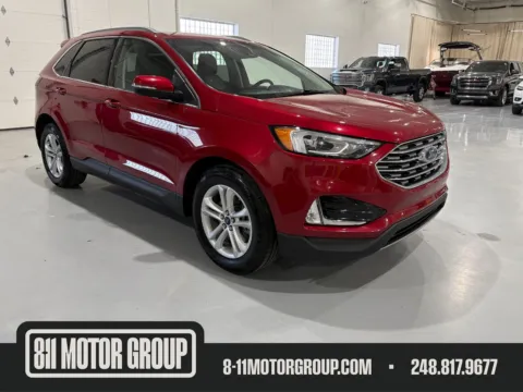 Red 2020 Ford Edge SEL for sale in Troy, MI