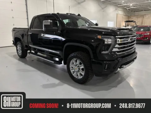 Black 2024 Chevrolet Silverado 2500HD 4WD Crew Cab Standard Bed High Country for sale in Troy, MI