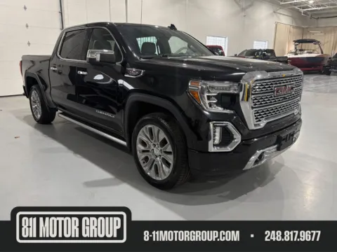 Black 2021 GMC Sierra 1500 4WD Crew Cab Short Box Denali for sale in Troy, MI