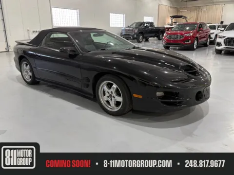 Black 2001 Pontiac Firebird Trans Am for sale in Troy, MI