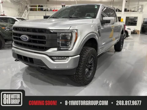 Silver 2023 Ford F-150 LARIAT for sale in Troy, MI