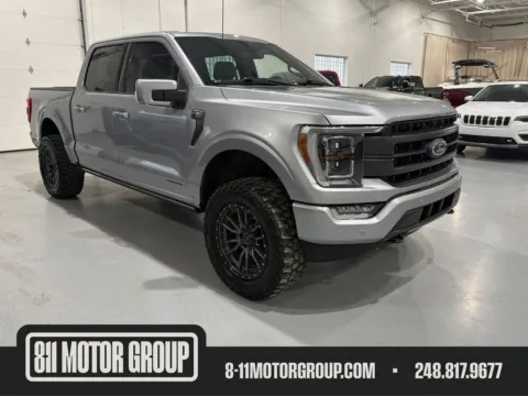 Silver 2023 Ford F-150 LARIAT for sale in Troy, MI