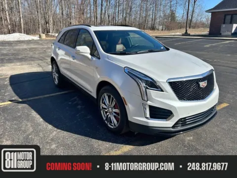 White 2023 Cadillac XT5 Sport for sale in Troy, MI