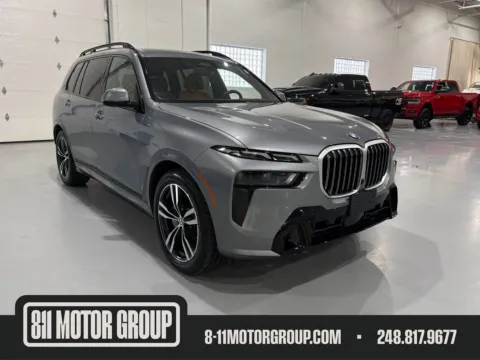 Gray 2025 BMW X7 xDrive40i for sale in Troy, MI