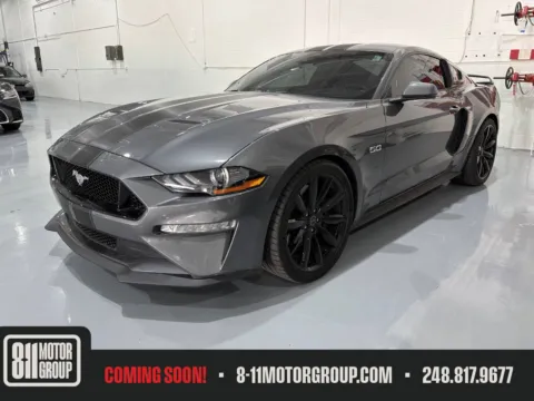 Gray 2021 Ford Mustang GT Premium Fastback for sale in Troy, MI