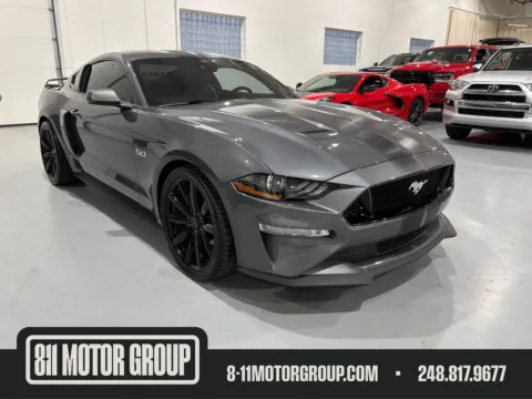 Gray 2021 Ford Mustang GT Premium Fastback for sale in Troy, MI