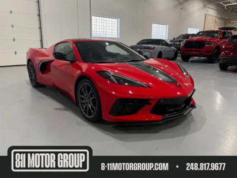 Red 2024 Chevrolet Corvette Stingray RWD Coupe 2LT for sale in Troy, MI