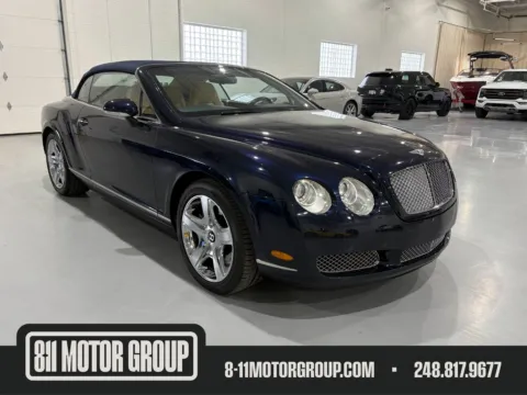 Blue 2007 Bentley Continental GTC GT for sale in Troy, MI