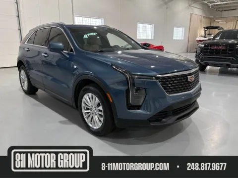 Blue 2024 Cadillac XT4 AWD Luxury for sale in Troy, MI
