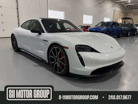 White 2022 Porsche Taycan 4S for sale in Troy, MI