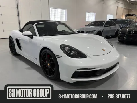 White 2018 Porsche 718 Boxster GTS for sale in Troy, MI