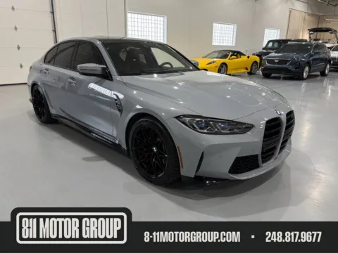 Gray 2023 BMW M3 Competition xDrive for sale in Troy, MI
