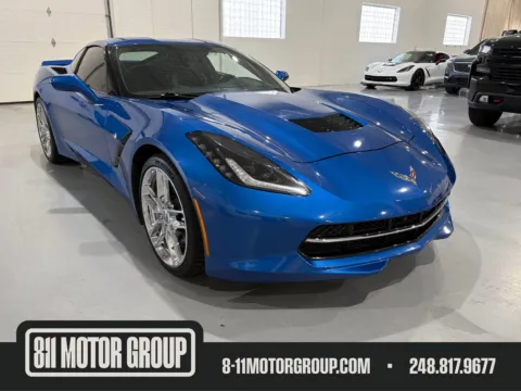 Blue 2015 Chevrolet Corvette Stingray for sale in Troy, MI