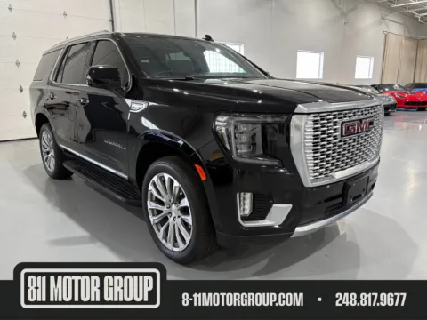Black 2024 GMC Yukon 4WD Denali for sale in Troy, MI