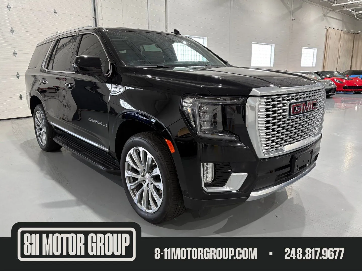 Black 2024 GMC Yukon 4WD Denali for sale in Troy, MI