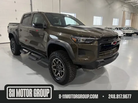 Brown 2023 Chevrolet Colorado 4WD Crew Cab Short Box ZR2 for sale in Troy, MI