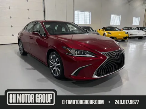 Red 2019 Lexus ES 350 for sale in Troy, MI