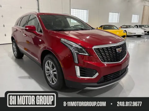 Red 2021 Cadillac XT5 FWD Premium Luxury for sale in Troy, MI