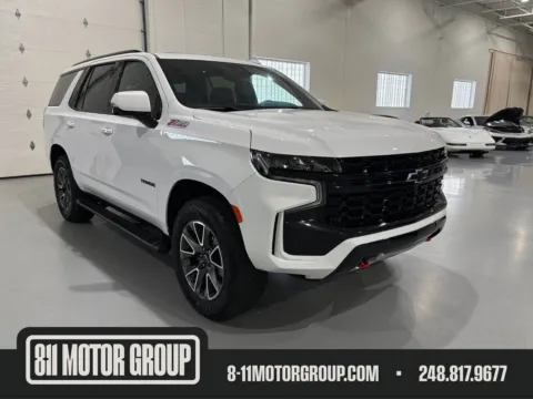 White 2024 Chevrolet Tahoe 4WD Z71 for sale in Troy, MI