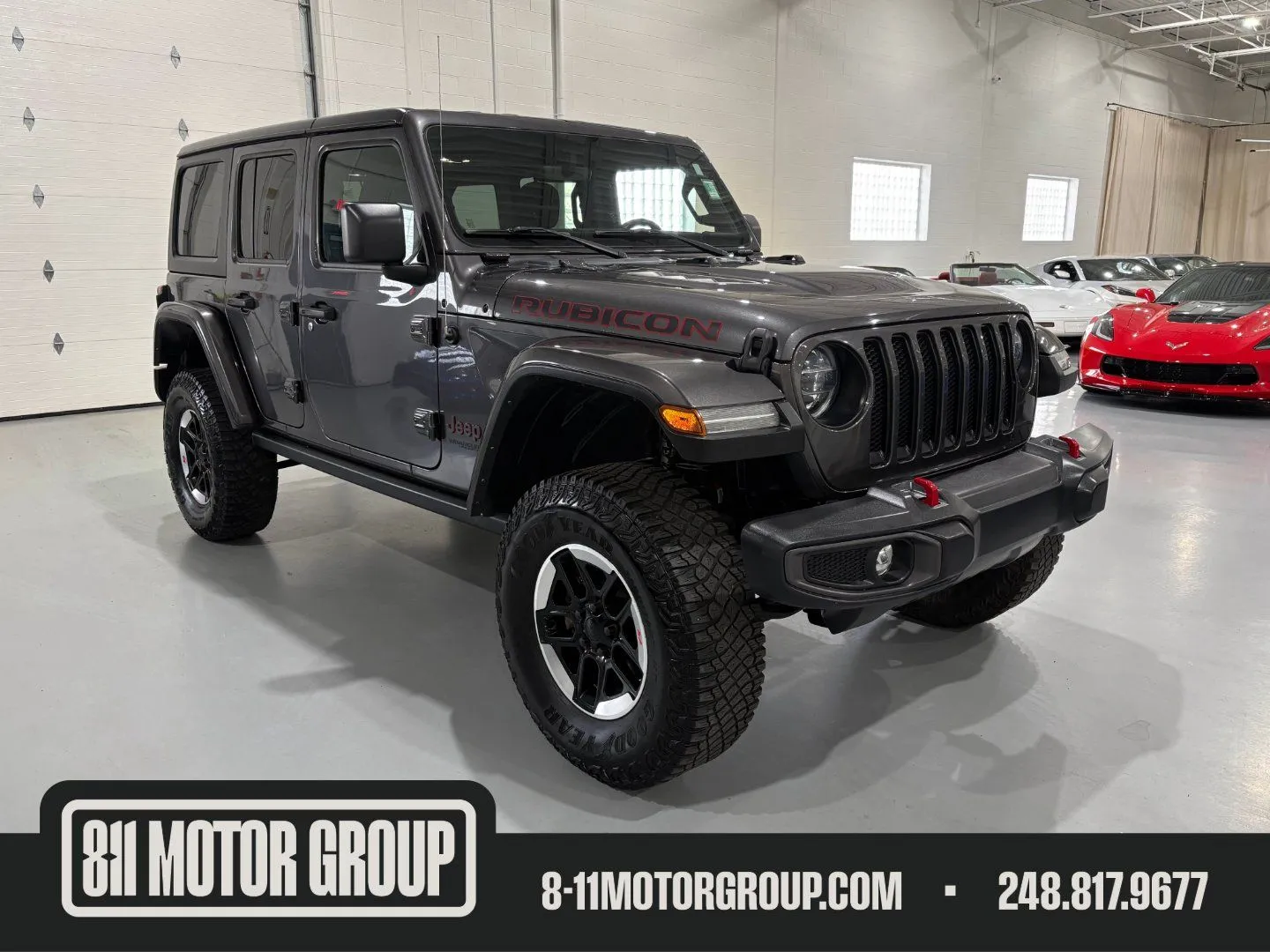 Gray 2021 Jeep Wrangler Unlimited Rubicon for sale in Troy, MI