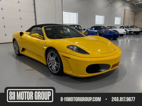 Yellow 2008 Ferrari F430 Spider for sale in Troy, MI