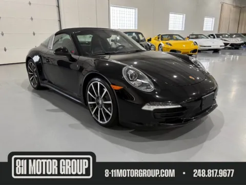 Black 2016 Porsche 911 Targa 4 for sale in Troy, MI