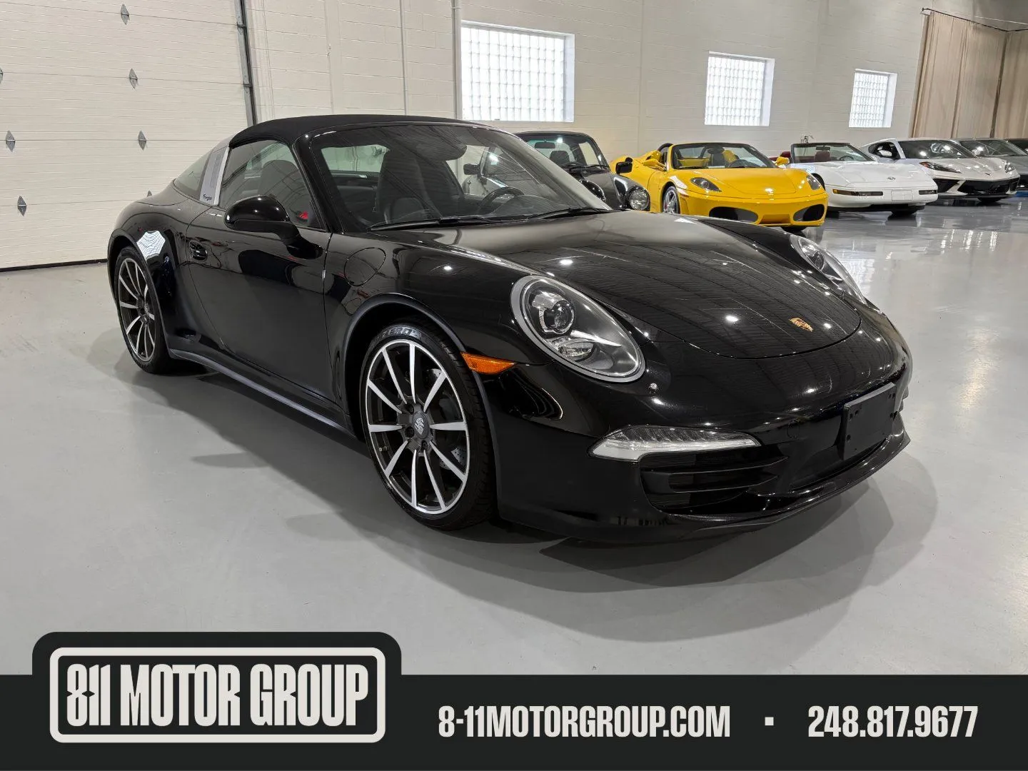 Black 2016 Porsche 911 Targa 4 for sale in Troy, MI