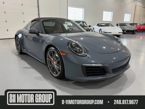 Blue 2017 Porsche 911 Targa 4S for sale in Troy, MI