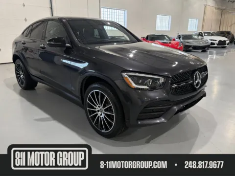 Gray 2022 Mercedes-Benz GLC 300 Coupe 4MATIC for sale in Troy, MI